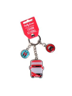 London Adventures Charm Keyring (TRADE PACK SIZE 12)