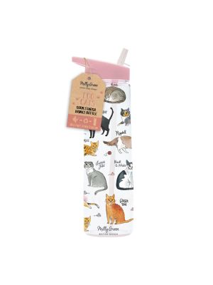 Curious Cats Eco Drinks Bottle 750ml waterbottle