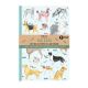 Debonair Dogs Notebook A5 Softbound - Recycled Paper (TRADE PACK SIZE 12)