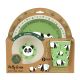Endangered Animals - Panda - Kids 3pc Set Bamboo  (TRADE PACK SIZE 6)